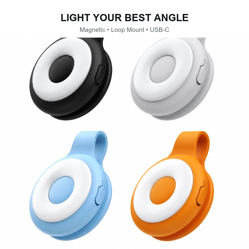 Photography Lighting Portable - Portable LED Selfie Fill Light Magnetic