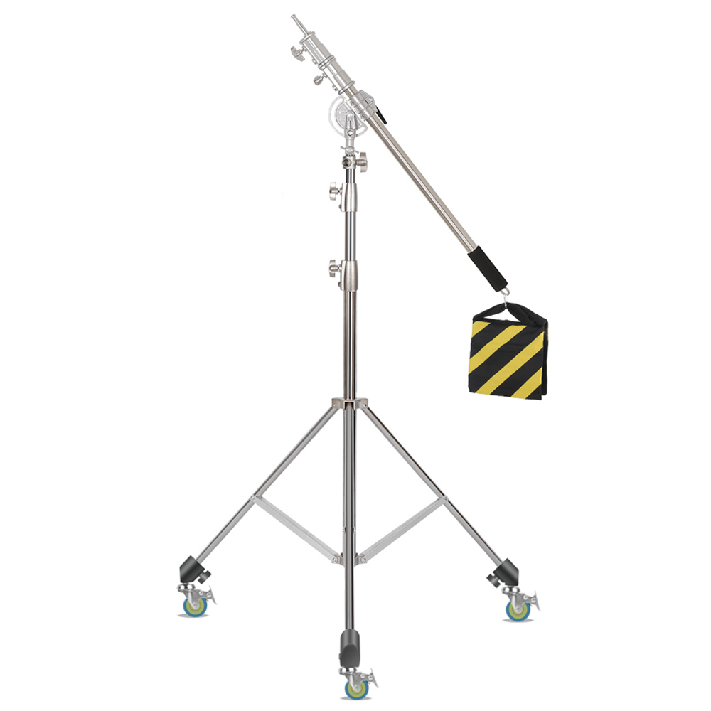 Photography Lighting Tool - SH 2.8M Stainless Steel Light Stand
