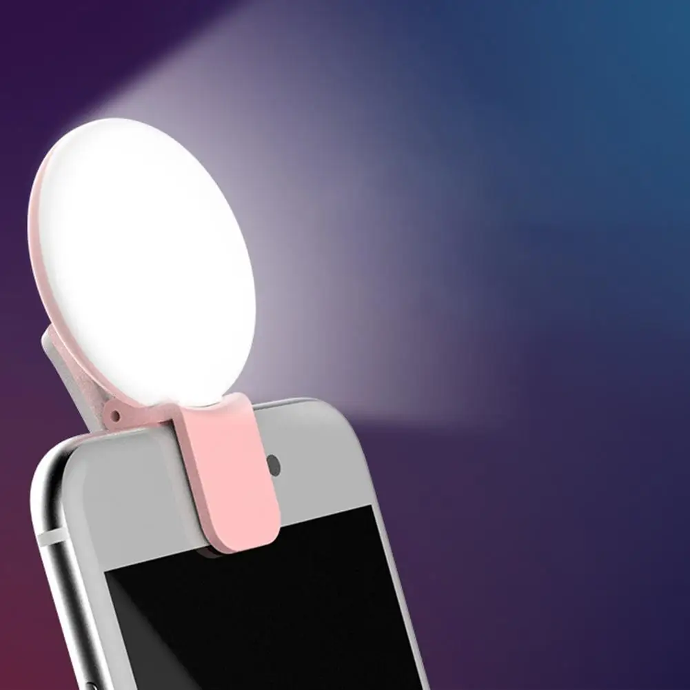 Photography Lighting Tool - Mobile Phone LED Selfie Ring Light