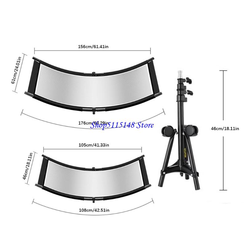 Photography Lighting Tool - F3MA Compactly Curved Photography Reflector Studio