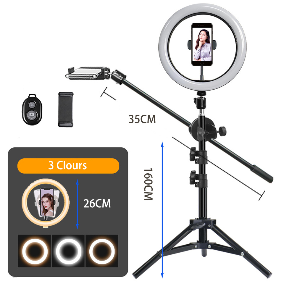 Lighting In Photography Studio - 26CM Photography Led Video Ring Light