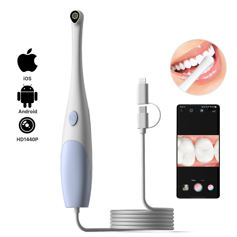 Photography Lighting Effects - Oral Endoscope Camera 1440P Photo&Video Handheld