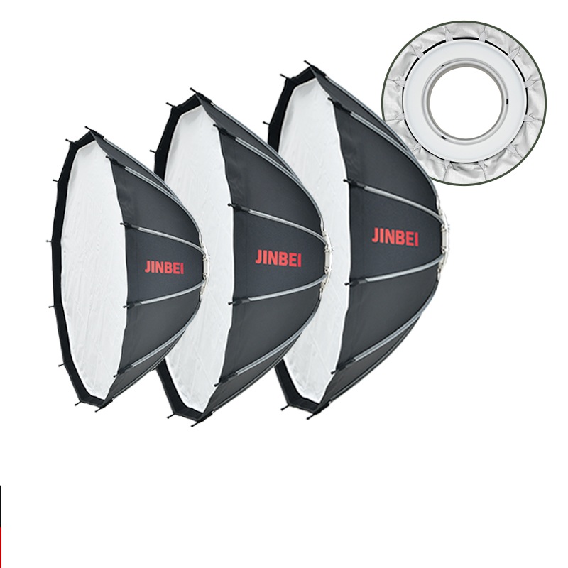 Lighting In Photography Studio - JINBEI 65 Quick Open Parabolic Plyo