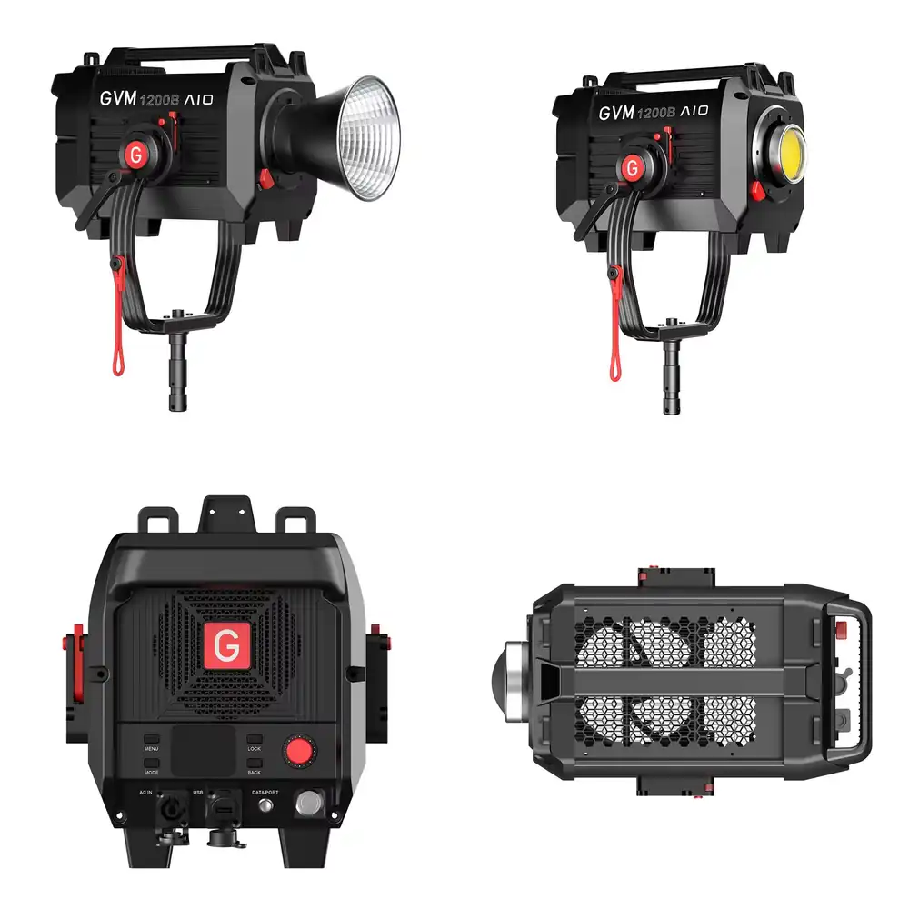 Lighting In Photography Studio - GVM SD1200B AIO 1200W Photography COB