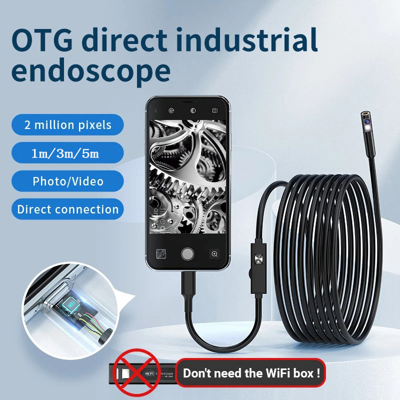Photography Lighting Effects - Single/Dual Lens Endoscope Camera for iPhone