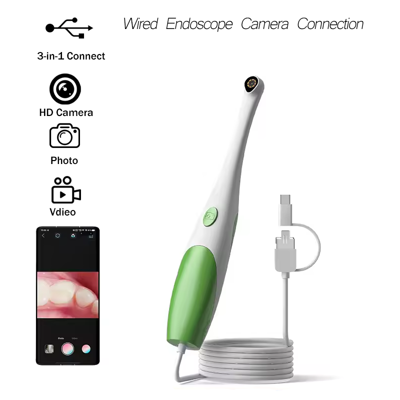 Photography Lighting Effects - Camera Oral Endoscope Visual HD Borescope