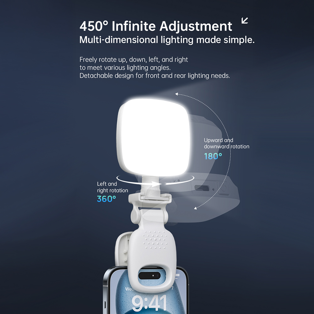 Portable Clip On Mini LED Self - Photography Lighting Portable review and price
