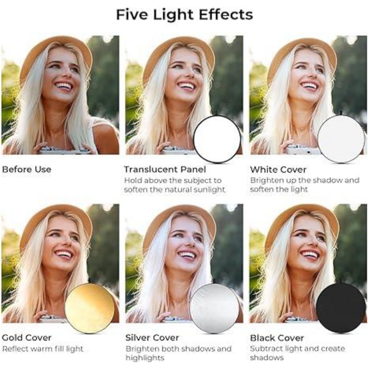 HUANYINGBJB Portable 5 in 1 Ph - Lighting In Photography Studio review and price