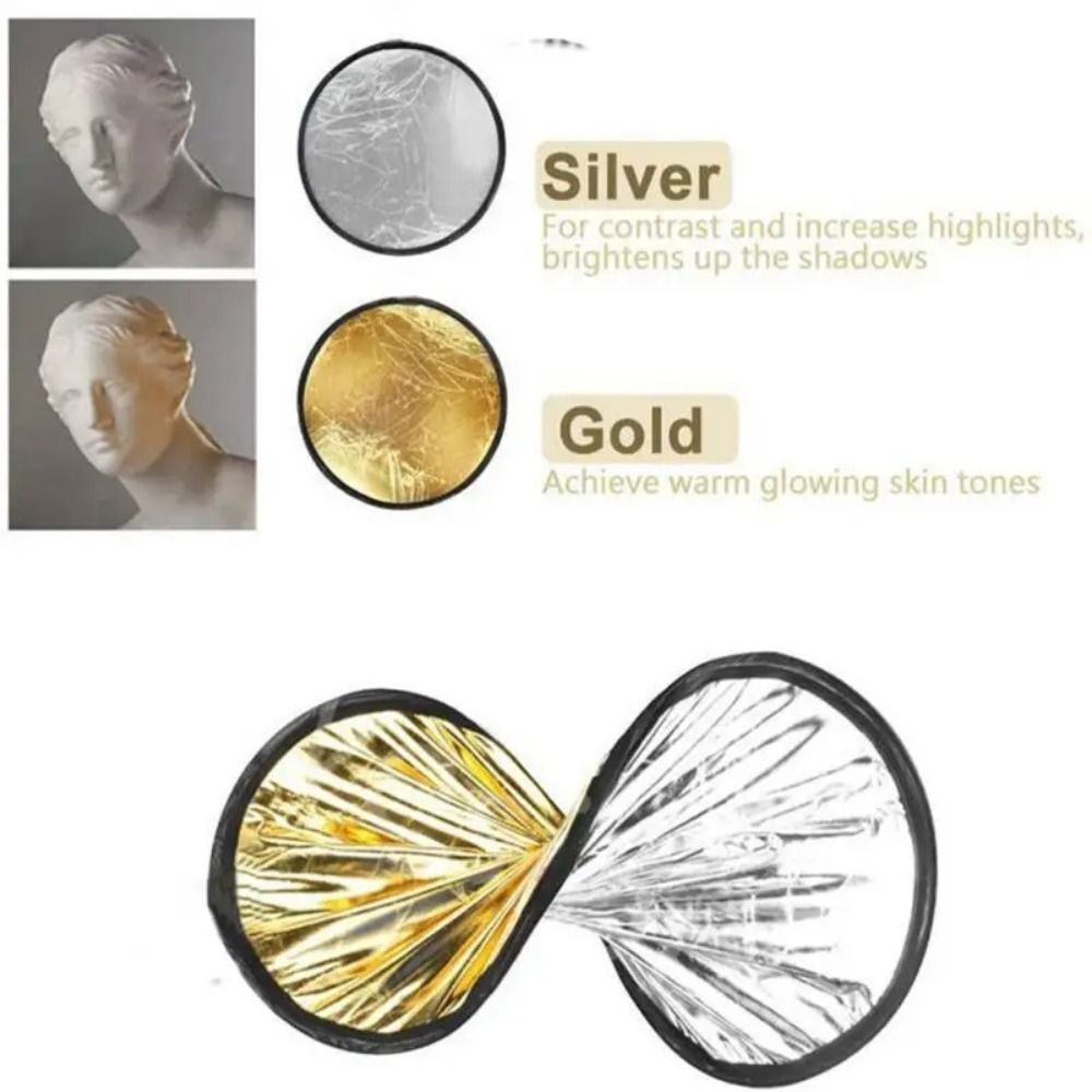 Reflector 30CM 60CM 80CM 110CM - Lighting In Photography Studio review and price
