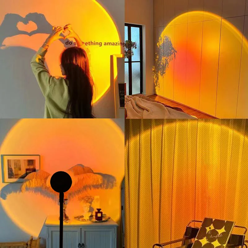 Sunset Lamp Night Light Multi  - Photography Lighting Mood review and price