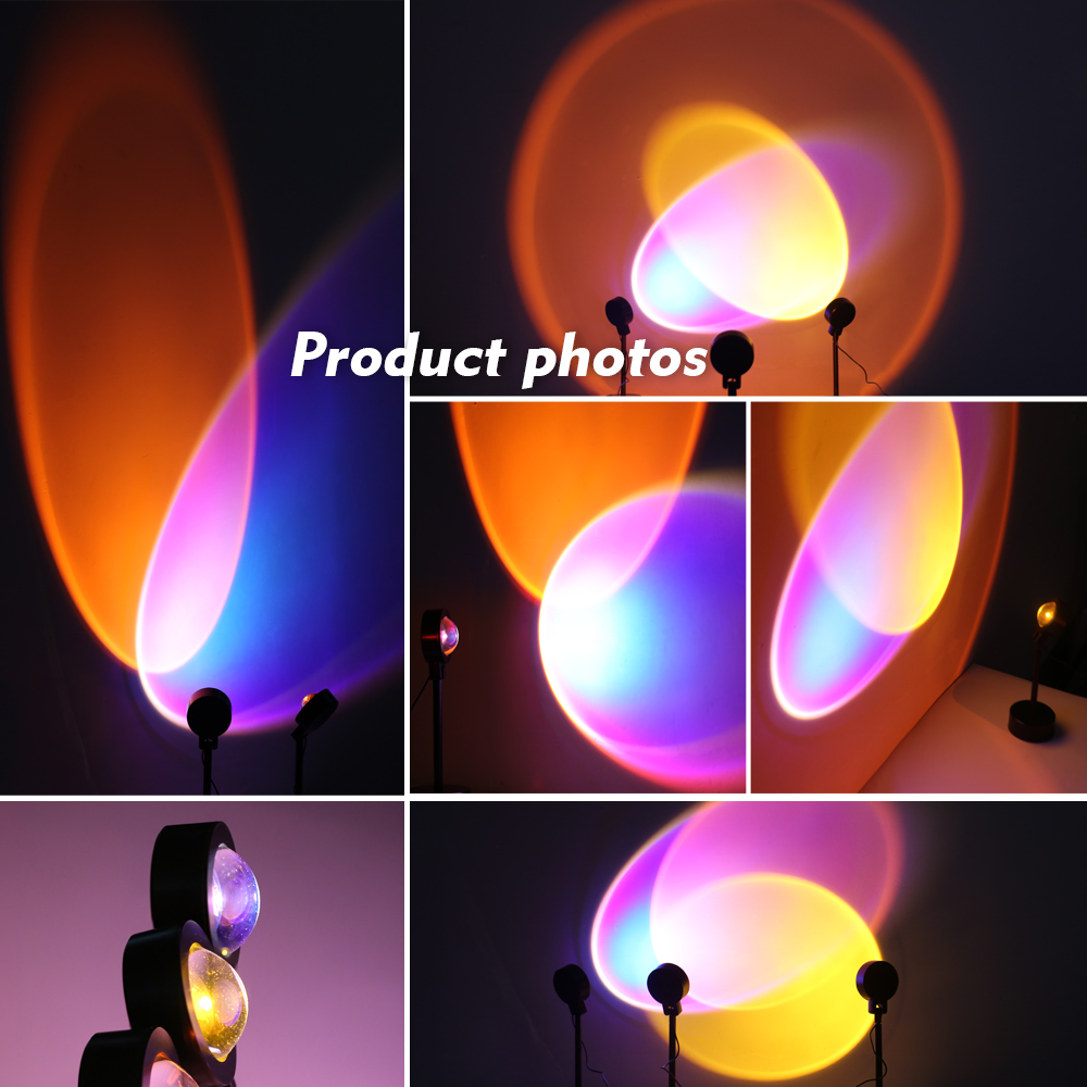 Sunset Lamp LED Rainbow Neon N - Photography Lighting Mood review and price