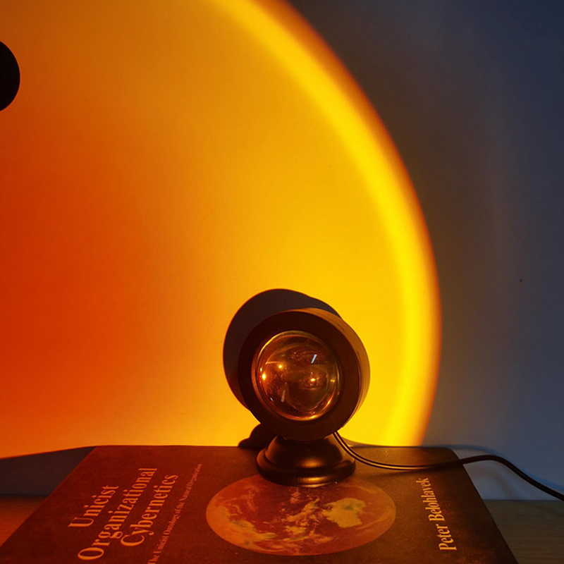Led USB Sunset Lamp Projector  - Photography Lighting Mood review and price