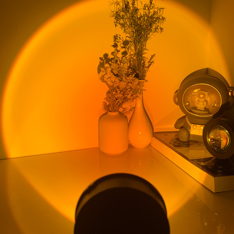 Led USB Sunset Lamp Projector  - Photography Lighting Mood review and price