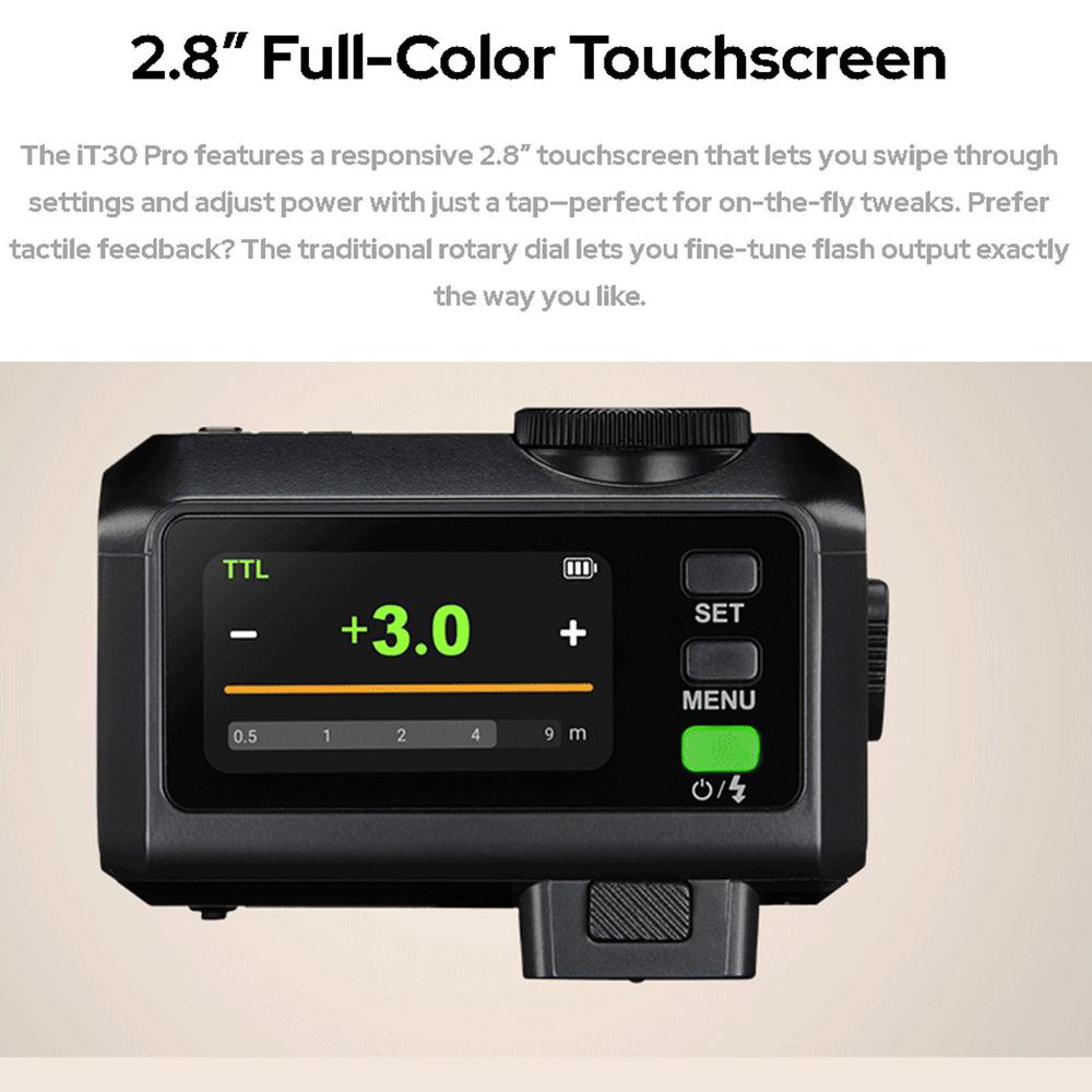 Godox iT30Pro Portable Camera  - Godox Speedlite Flash review and price
