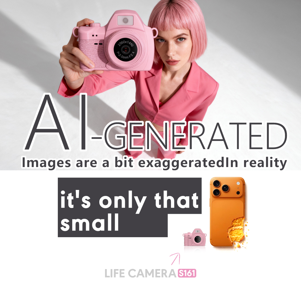 Mini Digital Camera S161 2K HD - Photography Lighting System review and price