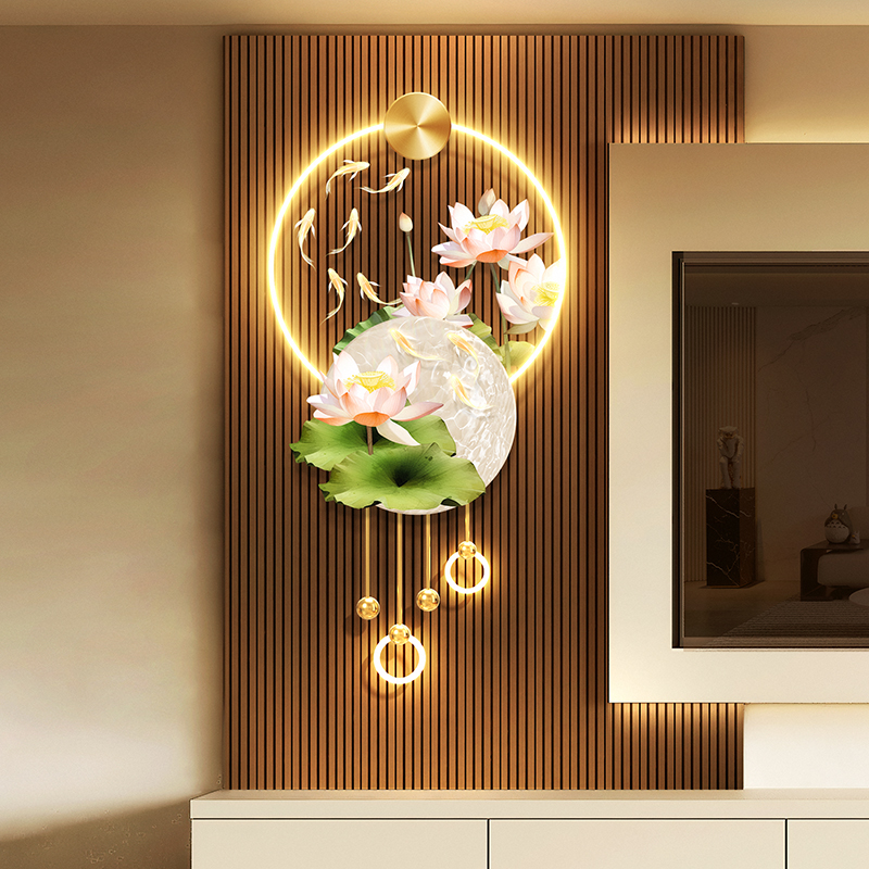 Home Decoration Koi Fish Entra - Photography Lighting Wall review and price
