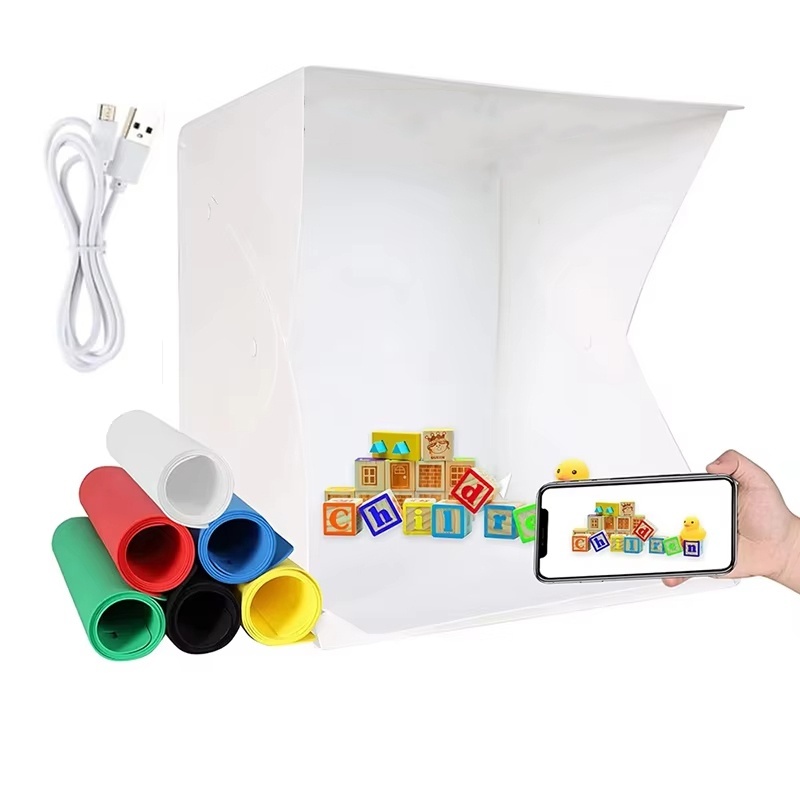 Folding Lightbox Portable Phot - Photography Lighting Tool review and price