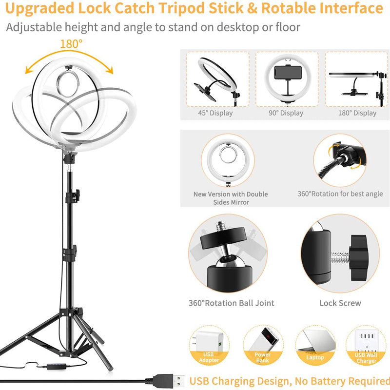 Video Light 16/26/33cm Selfie  - Photography Lighting Tool review and price