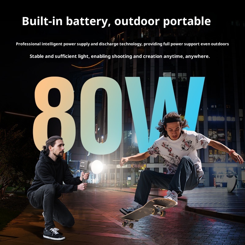 ZGRL80 80W COB LED Video Light - Photography Lighting System review and price
