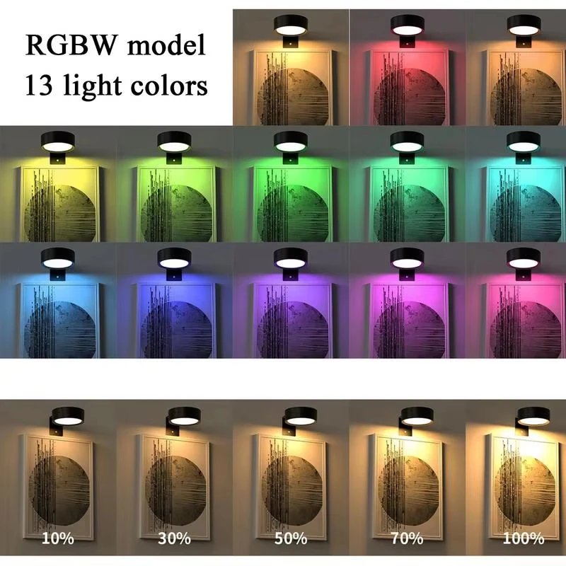 Magnetic LED Wall Light Night  - Photography Lighting Wall review and price