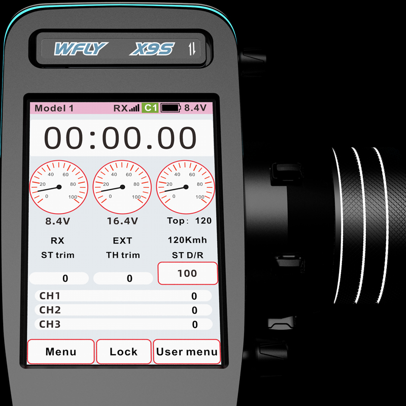 WFLY X9S RC Car Radio Transmit - Trigger Receiver Set review and price