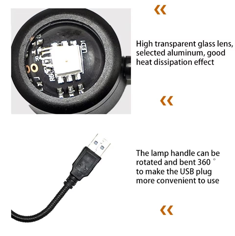 HOMEFISH LED Sunset Projection - Photography Lighting Mood review and price