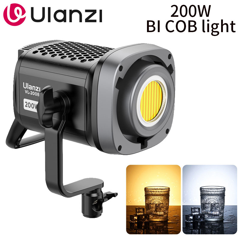 Ulanzi VL-200Bi 200W Bi-Color  - Photography Lighting System review and price