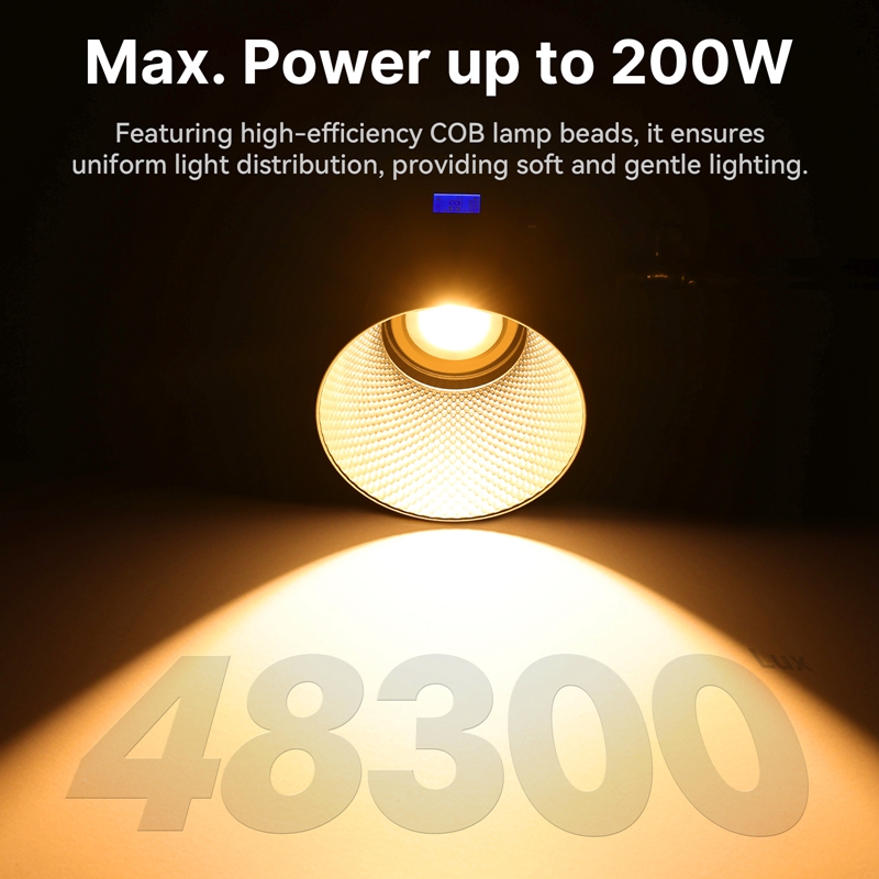Ulanzi VL-200Bi 200W Bi-Color  - Photography Lighting System review and price