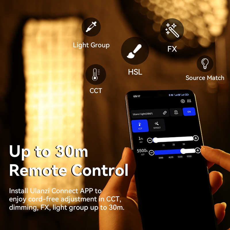 Ulanzi VL-200Bi 200W Bi-Color  - Photography Lighting System review and price