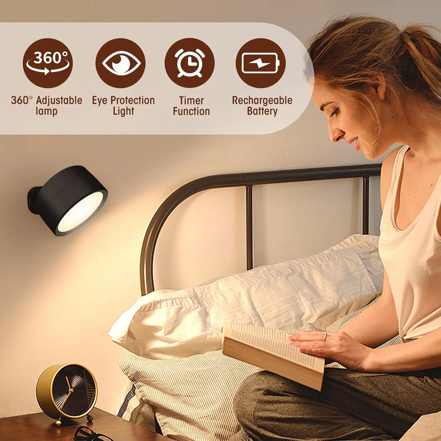 Magnetic LED Wall Light Night  - Photography Lighting Wall review and price