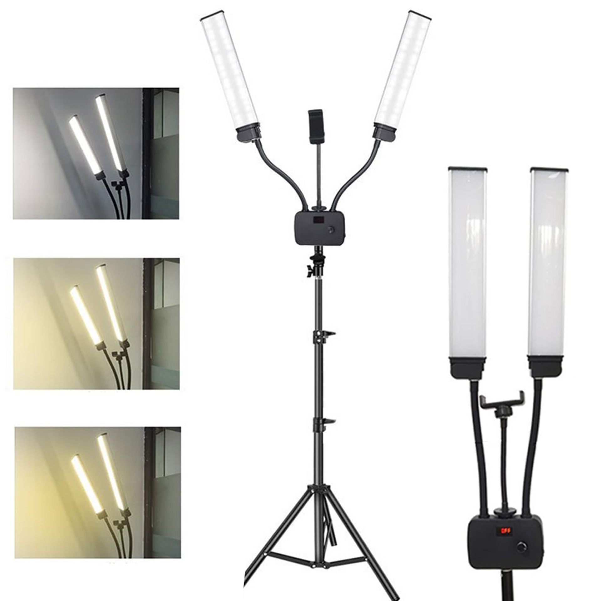 Led double arm tube photograph - Photography Still Life Lighting review and price