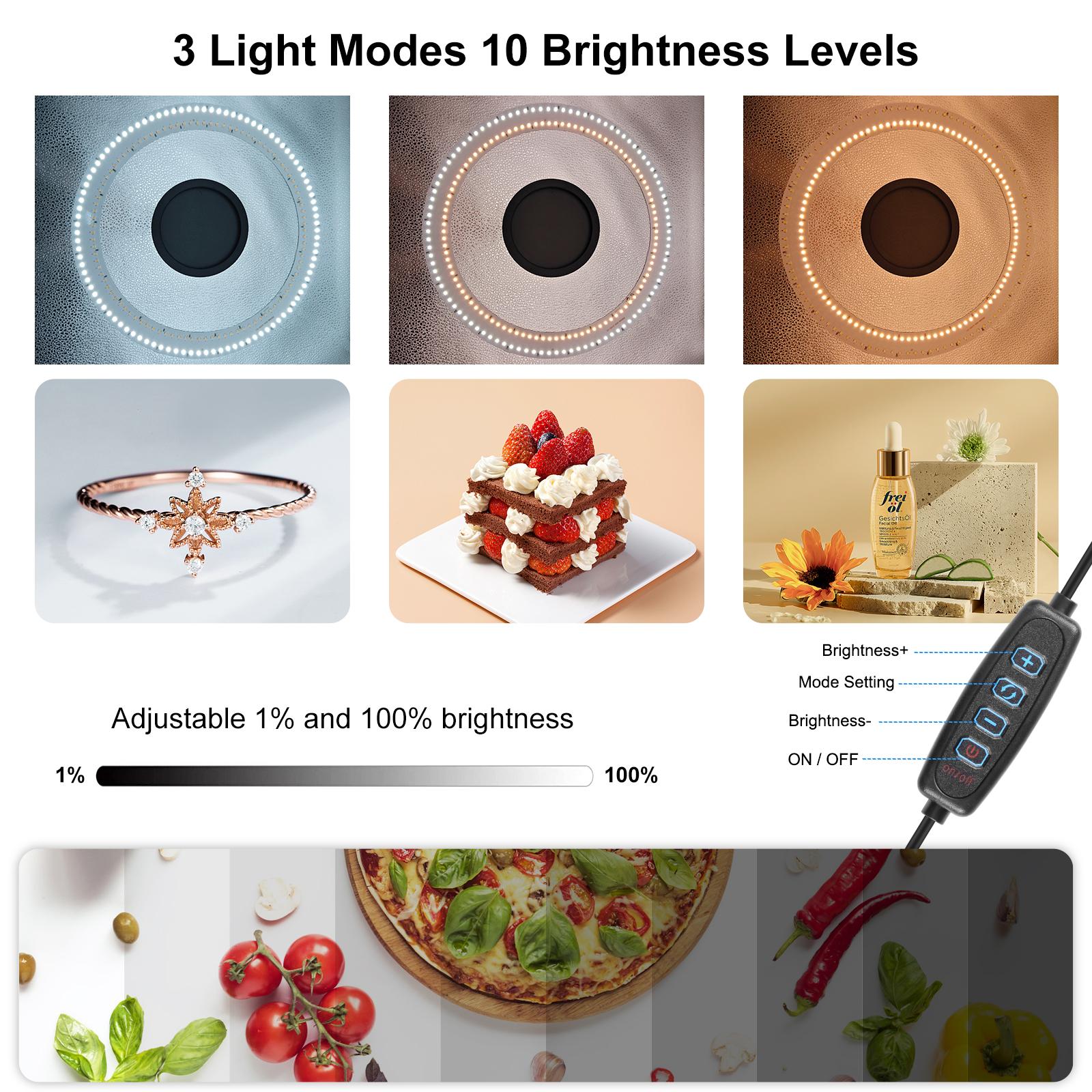 PULUZ 50cm Folding Portable Ri - Photography Lighting Types review and price