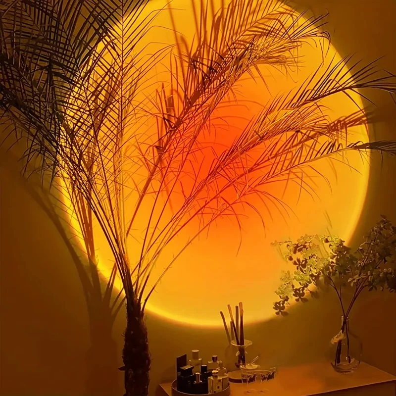 Mini USB ED Sunset Lamp Nightl - Photography Lighting Mood review and price