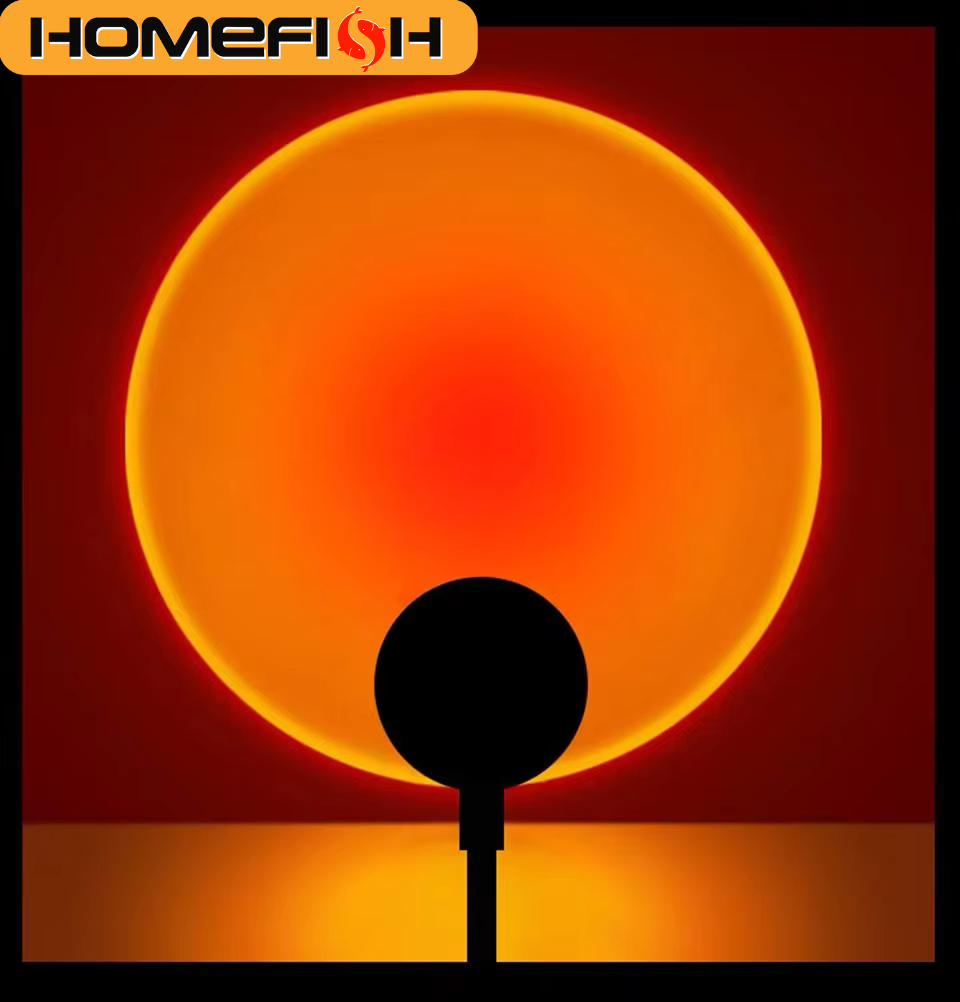 HOMEFISH LED Sunset Projection - Photography Lighting Mood review and price