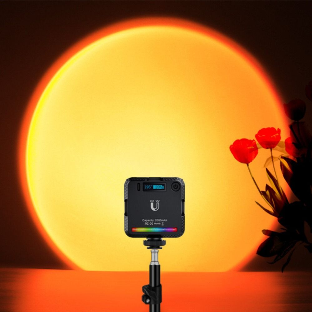 Mood Lighting RGB Sunset Lamp  - Photography Lighting Mood review and price