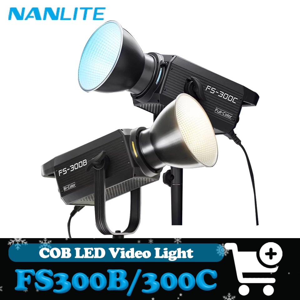 Nanlite FS-300C FS-300B Video  - Photography Lighting System review and price