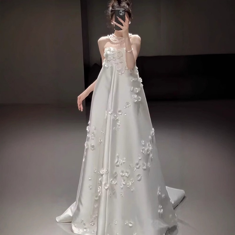 French Strapless Satin Wedding - Photography Natural Lighting Basics review and price