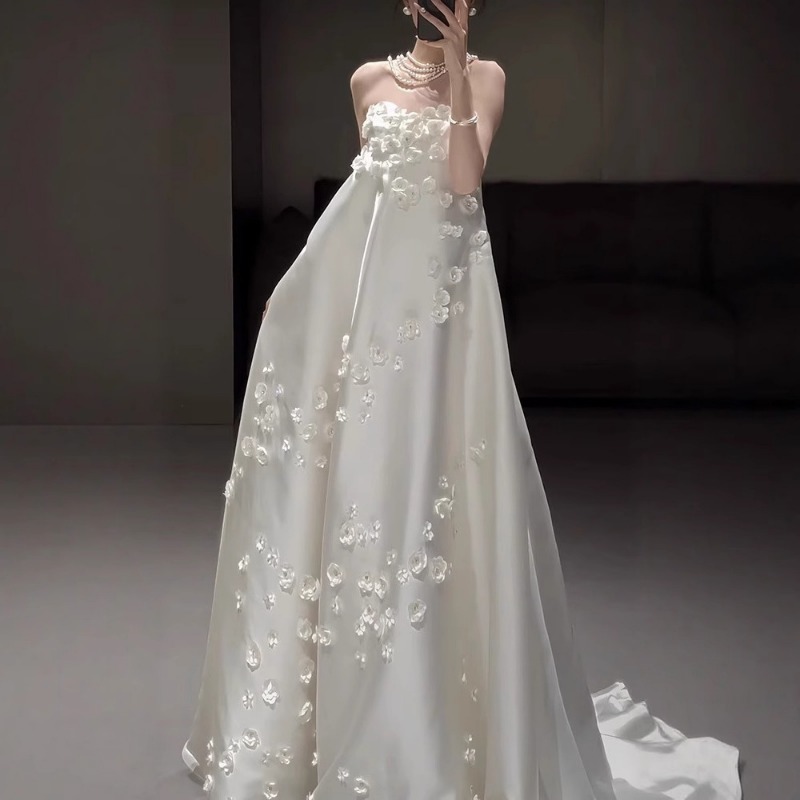 French Strapless Satin Wedding - Photography Natural Lighting Basics review and price