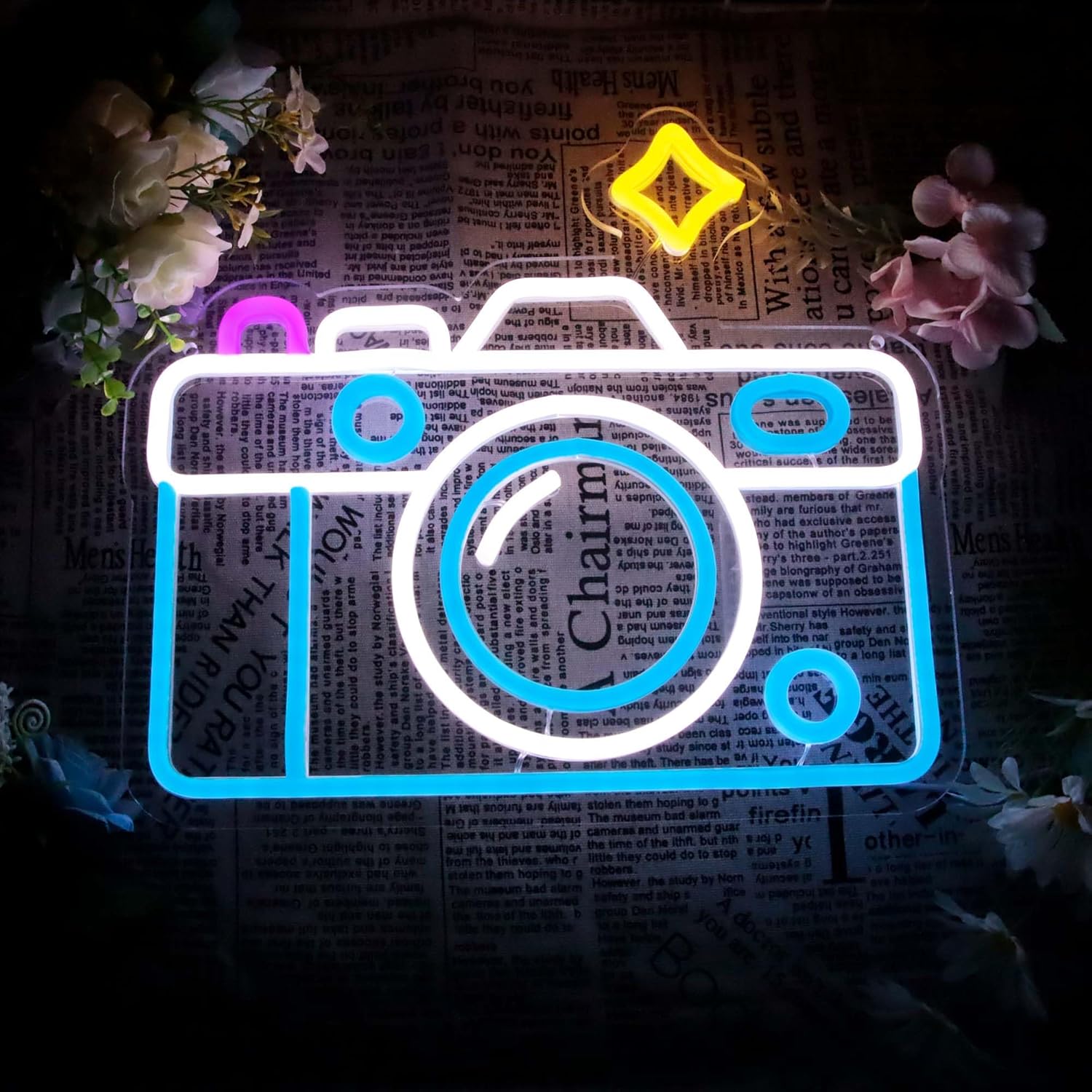 Neon Signs for Wall Decor, Pho - Photography Lighting Wall review and price