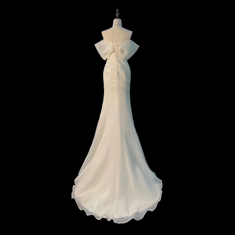 One Shoulder Satin Light Weddi - Photography Natural Lighting Basics review and price