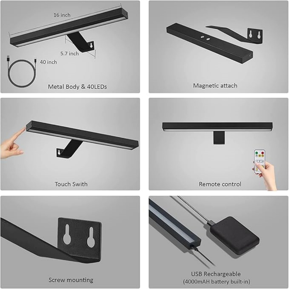 4000mAh LED Rechargeable Wall  - Photography Lighting Wall review and price